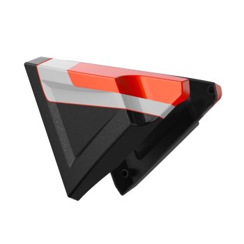 Legendary Orange Holeshot Performance Side Cover For Harley Touring