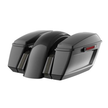 Raven Fade Holeshot Chopped Bagger Kit for '23-24 Harley Touring CVO & 2024 Street Glide Raod Glide