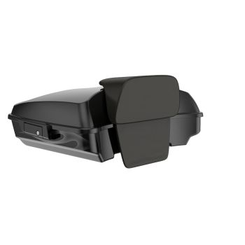 Midnight Firestorm Color Matched Latch Hardware Rushmore Razor Tour Pack Pad For  '97-'22 Harley Touring / Softail