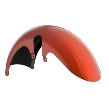 Whiskey Firestorm Fat Front Fender for harley 24up touring