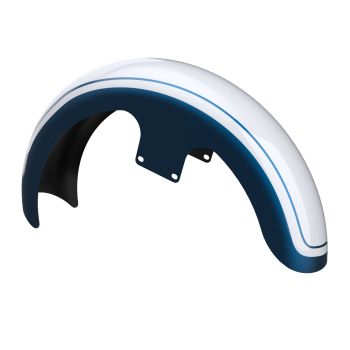 Advanblack Fast Johnnie 19" Reveal Wrapper Hugger Front Fender For '09-'23 Harley Touring Models 