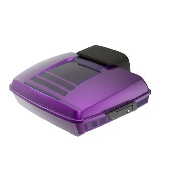 Ridgeline Purple Fire and Blackberry Smoke Razor Tour Pack with Black Latch Hardware