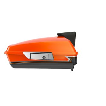 Wicked Orange Pearl Razor Tour Pack Trunk Luggage Pad For '97-'21 Harley Touring Street Electra Road Glide
