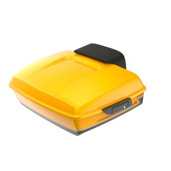Hightail Yellow Pearl RUSHMORE CHOPPED TOUR PACK PAK FOR '97-'22 HARLEY TOURING / SOFTAIL
