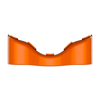 Baja Orange Outer Batwing Fairing Skirt For 2014+ Street Glide, Electra Glide, Ultra