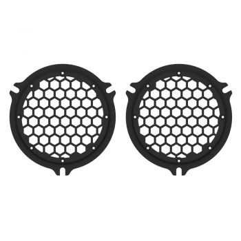 Advanblack x XBS Denim Black HEX Speaker Grills For 2014+ Electric Glide / Street Glide Inner Fairing