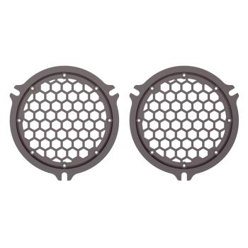 Advanblack x XBS Black Cherry HEX Speaker Grills For 2014+ Electric Glide / Street Glide Inner Fairing