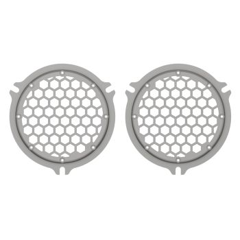 Advanblack x XBS Color Matched HEX Speaker Grills For 2014+ Electric Glide / Street Glide Inner Fairing-Pewter Pearl