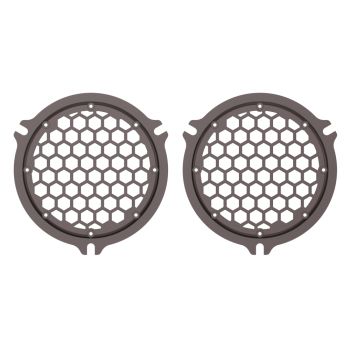 Advanblack x XBS Color Matched HEX Speaker Grills For 2014+ Electric Glide / Street Glide Inner Fairing-Midnight Crimson
