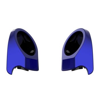 Blue Streak 6.5 Inch Speaker Pods for Advanblack & Harley King Tour Pak