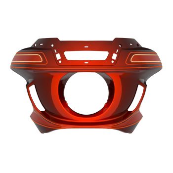 El Diablo Low Rider ST Style Front fairings Clear Windshield