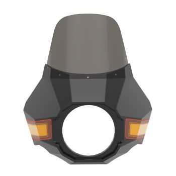 Advanblack Tobacco Fade HEX Fairings For Harley Dyna & Softails