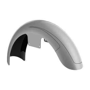 Dark Platinum 19" Wrapper Hugger Front Fender for harley 24up touring