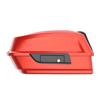 Advanblack Candy Orange Rushmore King Tour Pack Pad Luggage Trunk For '97-'21 Harley Touring Street Electra Road Glide