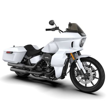White Onyx Pearl Full Body Color Swap Bundle For Harley 2018+ Softail Low Rider S/ ST