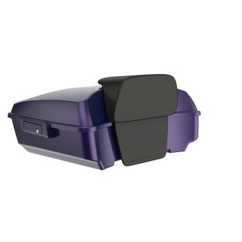Mystic Shift Color Matched Latch Hardware Rushmore Chopped Tour Pack Pad For  '97-'22 Harley Touring / Softail