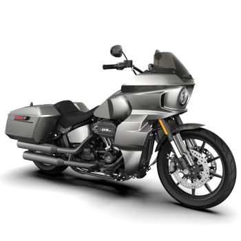 Advanblack Crushed Ice Pearl 8'' Saddlebag Speaker Lids Cover for Harley Davidson Touring 2014-2020