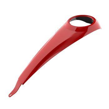 Advanblack Rally Red Low-profile Tank Dash Console for '23.5-Later Harley Street Glide and Road Glide 