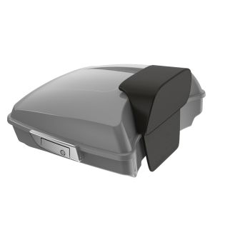 Advanblack Dark Billiard Gray Razor Tour Pack Trunk Luggage Pad For '97-'21 Harley Touring Street Electra Road Glide