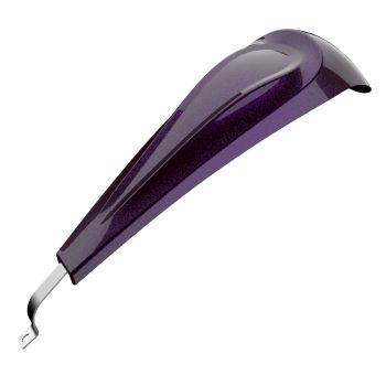 Hard Candy Mystic Purple Flake Color Matched Low-profile Tank Dash Console for '08-'22 Harley  Road King & 2021+ Street Glide Special/Road Glide Special