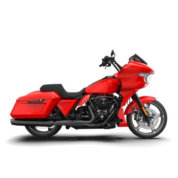 Rally Red Spoiler Fairings Kit with Support Bracket for '23.5-'25 Harley Road Glide 