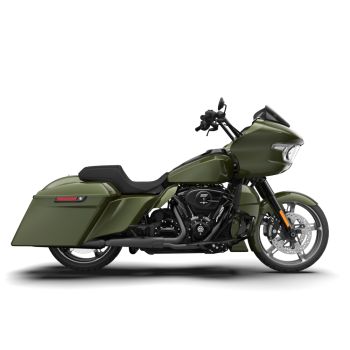 Olive Steel Metallic/Vivid Black Lower Fairings for Harley '23.5-Later Harley Touring