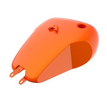 Wicked Orange Pearl HOLESHOT performance bagger style tank for '20-'22 Low Rider S/ST