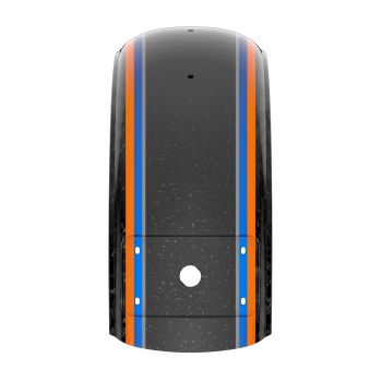 Advanblack Daybrake Raven Metallic Glossy Black Forged Carbon Fiber Rear Fender for Harley '20-'25 Harley Low rider S/ ST
