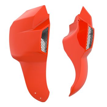 Blood Orange Lower Leg Fairing For Harley 2018+ Softail Low Rider S/ ST, Street Bob