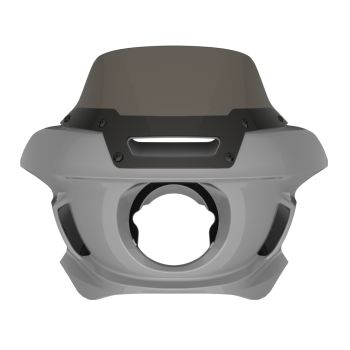 Dark Billiard Gray Low Rider ST Style Front fairings Smoke Windshield