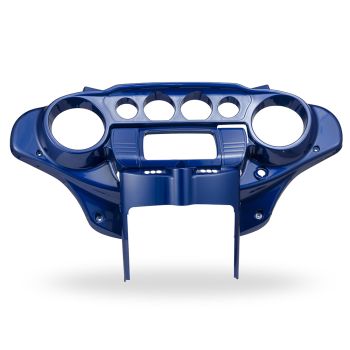Advanblack Superior Blue Batwing Inner Speedometer Cowl Fairings for 2014+ Harley Davidson Street Glide/Electric Glide/Ultra Classic