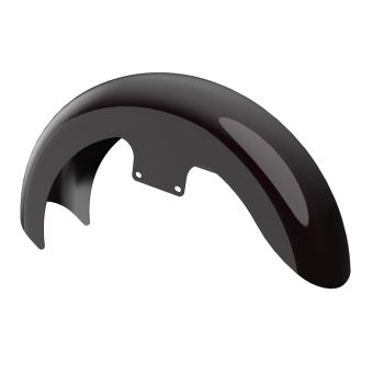 Advanblack Color-Matched 19" Reveal Wrapper Hugger Front Fender For ''86-''21 Harley Touring Models -Blackened Cayenne