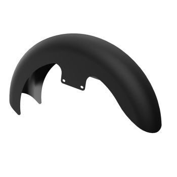 Advanblack Denim Black 19" Reveal Wrapper Hugger Front Fender For ''86-''21 Harley Touring Models