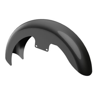 Advanblack Gray Haze 19" Reveal Wrapper Hugger Front Fender For ''86-''21 Harley Touring Models 