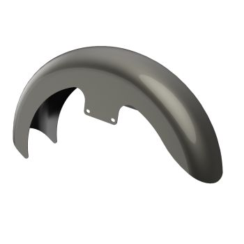 Advanblack Color-Matched 19" Reveal Wrapper Hugger Front Fender For ''86-''21 Harley Touring Models -Industrial Gray