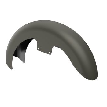 Advanblack Color-Matched 19" Reveal Wrapper Hugger Front Fender For ''86-''21 Harley Touring Models -Industrial Gray Denim