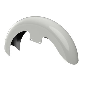 Advanblack Color-Matched 19" Reveal Wrapper Hugger Front Fender For ''86-''21 Harley Touring Models -Stone Washed White Pearl