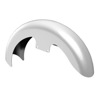 Advanblack Color-Matched 19" Reveal Wrapper Hugger Front Fender For ''86-''21 Harley Touring Models -White Hot Pearl