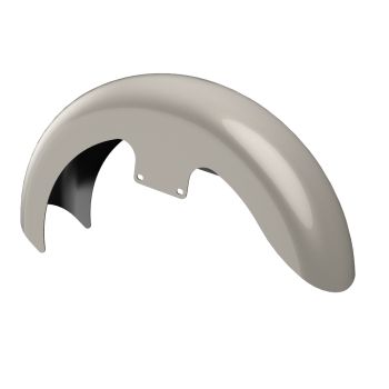 Advanblack White Sand Pearl 19" Reveal Wrapper Hugger Front Fender For ''86-''21 Harley Touring Models