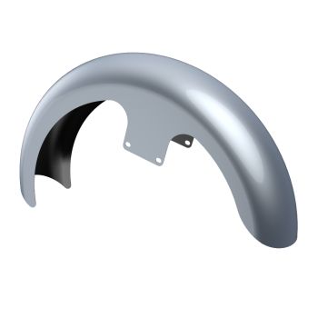 Advanblack Atlas Silver Metallic 21" Reveal Wrapper Hugger Front Fender For ''86-''21 Harley Touring Models