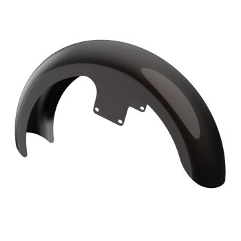 Advanblack Black Jack Metallic 21" Reveal Wrapper Hugger Front Fender For ''86-''21 Harley Touring Models