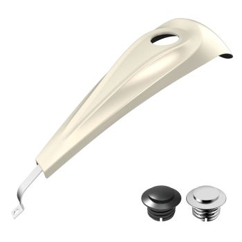 Advanblack Morocco Gold Pearl Low-profile Tank Dash Console for '08-'20 Harley Street Glide and Road Glide 