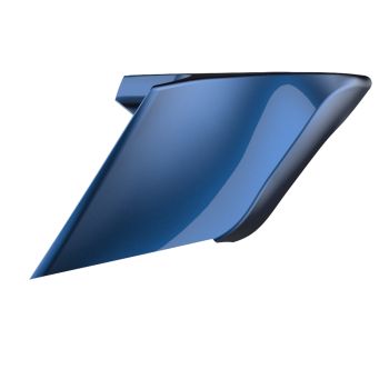 Advanblack ABS CVO Style Stretched Extended Side Cover Panel Big Blue Pearl for 2014+ Harley Davidson Touring
