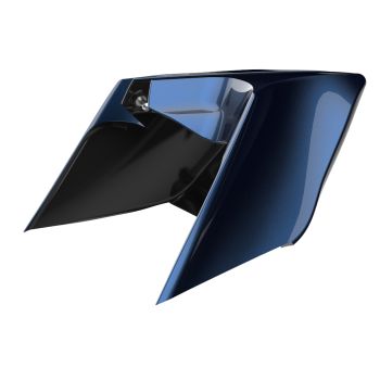 Advanblack ABS CVO Style Stretched Extended Side Cover Panel Big Blue Pearl for 2014+ Harley Davidson Touring