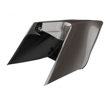 Advanblack Billet Silver ABS CVO Style Stretched Extended Side Cover Panel for 2014+ Harley Davidson Touring