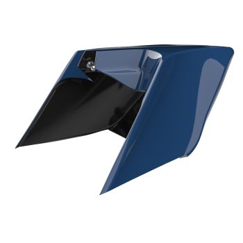Advanblack ABS CVO Style Stretched Extended Side Cover Panel Billiard Blue for 2014+ Harley Davidson Touring