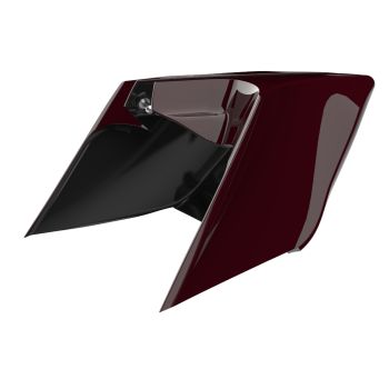 Advanblack ABS CVO Style Stretched Extended Side Cover Panel Billiard Burgundy for 2014+ Harley Davidson Touring