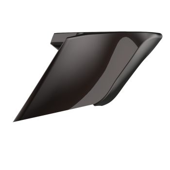Advanblack Black Jack Metallic ABS CVO Style Stretched Extended Side Cover Panel for 2014+ Harley Davidson Touring