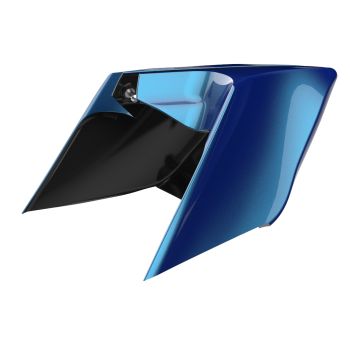 Advanblack ABS CVO Style Stretched Extended Side Cover Panel Daytona Blue for 2014+ Harley Davidson Touring
