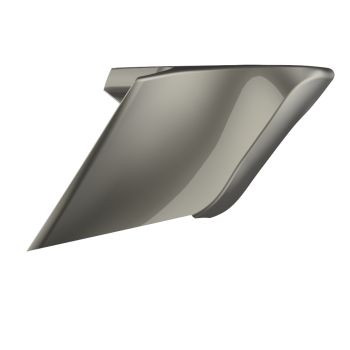 Advanblack Industrial Gray(Glossy) ABS CVO Style Stretched Extended Side Cover Panel for 2014+ Harley Davidson Touring